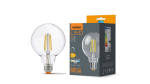 LED source E27 7W G95 Filament DIM NW